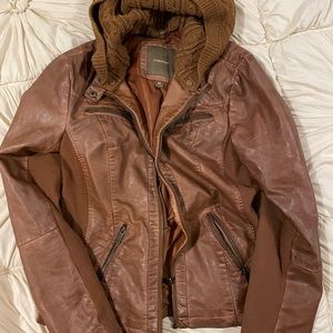 Maurices Faux Leather Jacket, medium